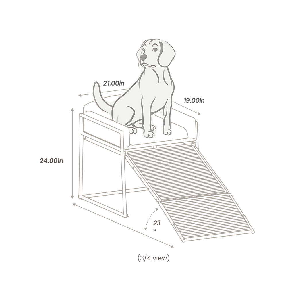 Pet Office Chair – Cozy Companion Seat for Dogs & Cats, Perfect for Home Office, Bedside & Relaxing Together